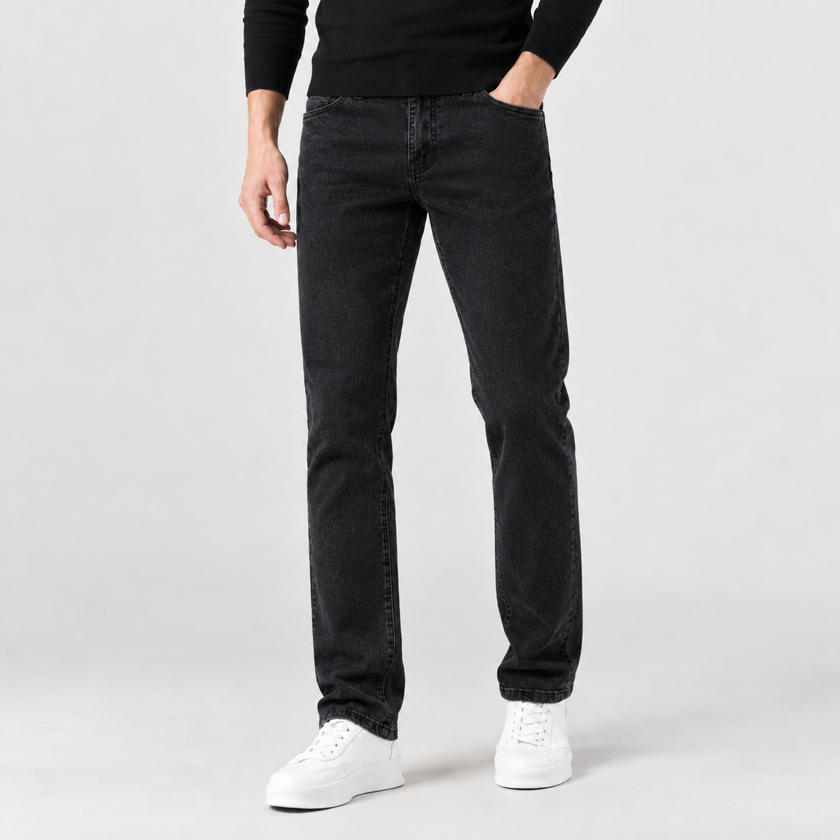 Ephrem Straight Jeans - Black