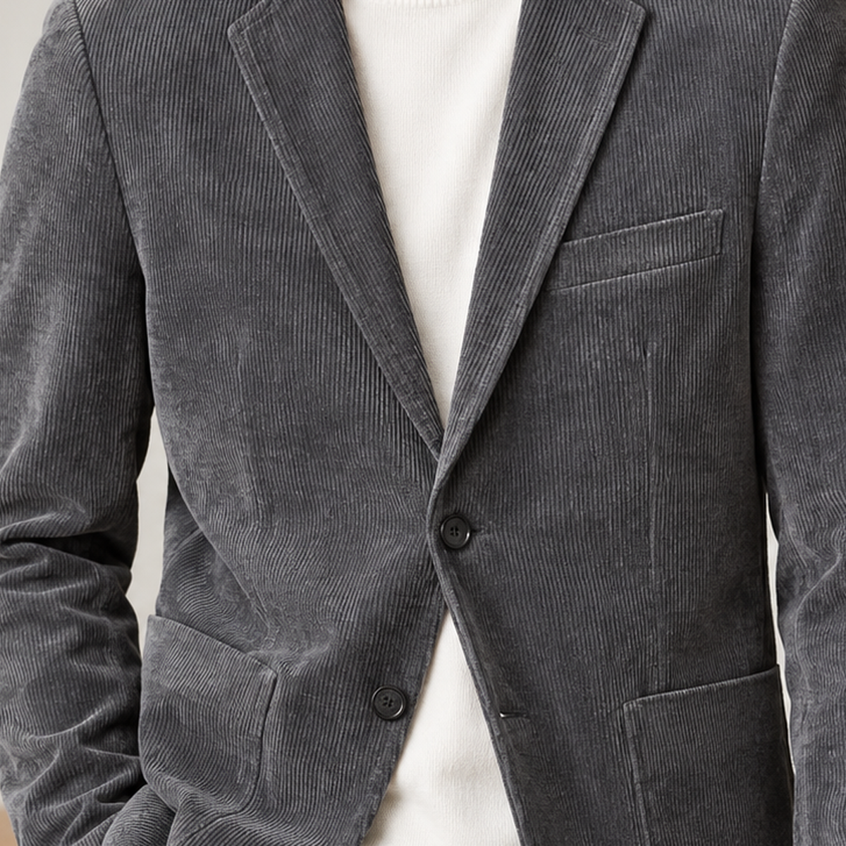 Wilder Notch Lapel Blazer - Lead Product Detail