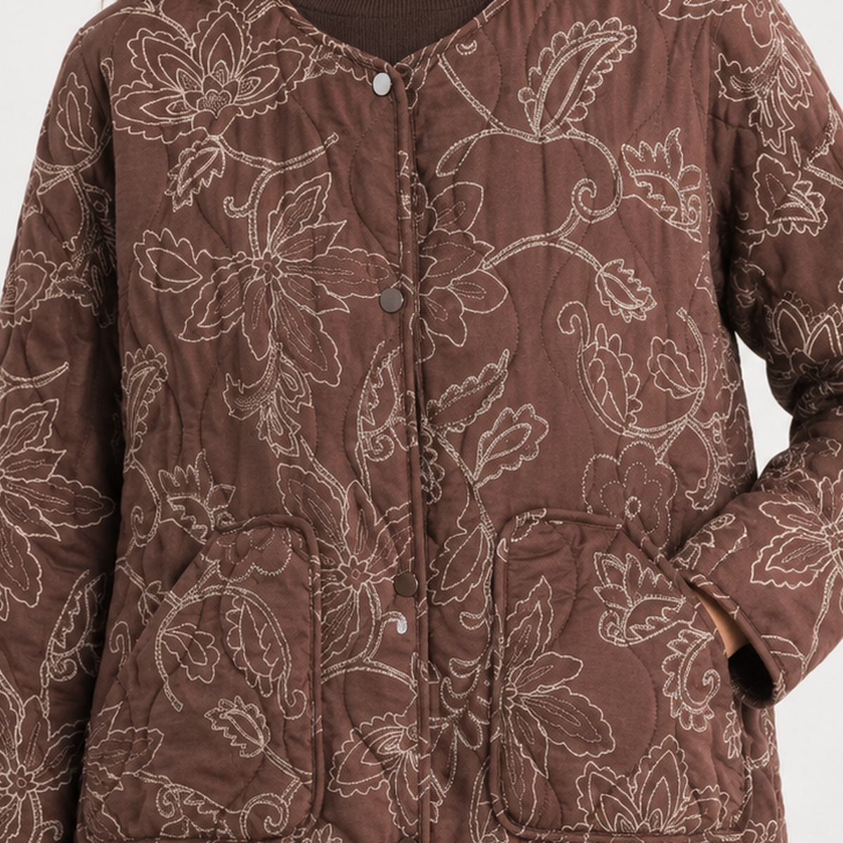 Cassandre Embroidered Jacket - Lead Product Detail