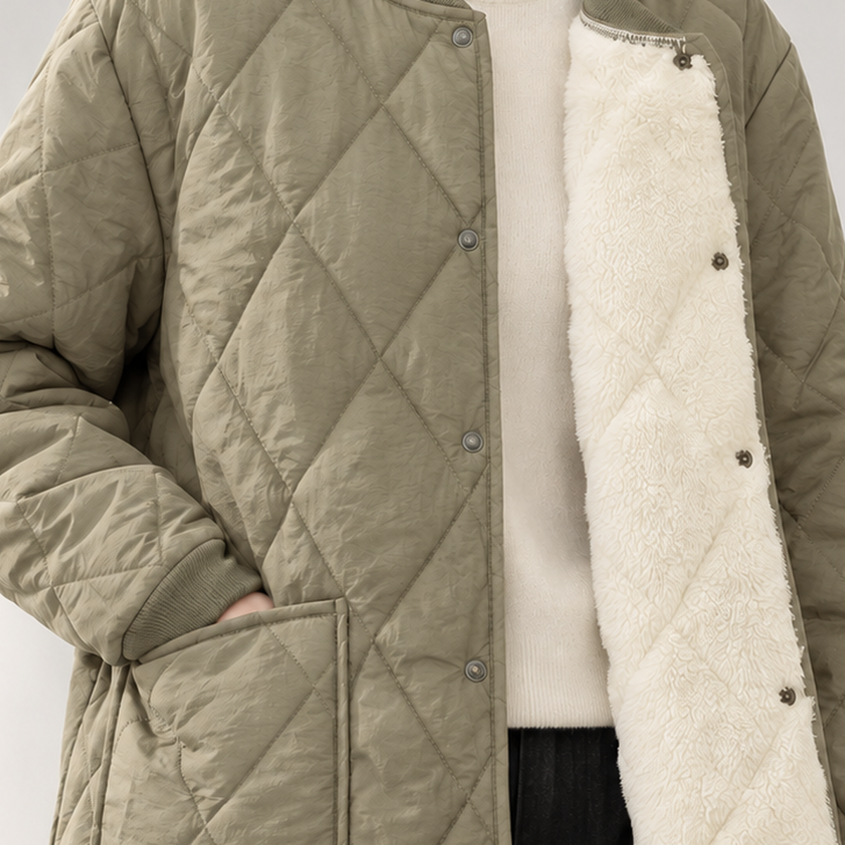 Georg Quilted Jacket - Lead Product Detail