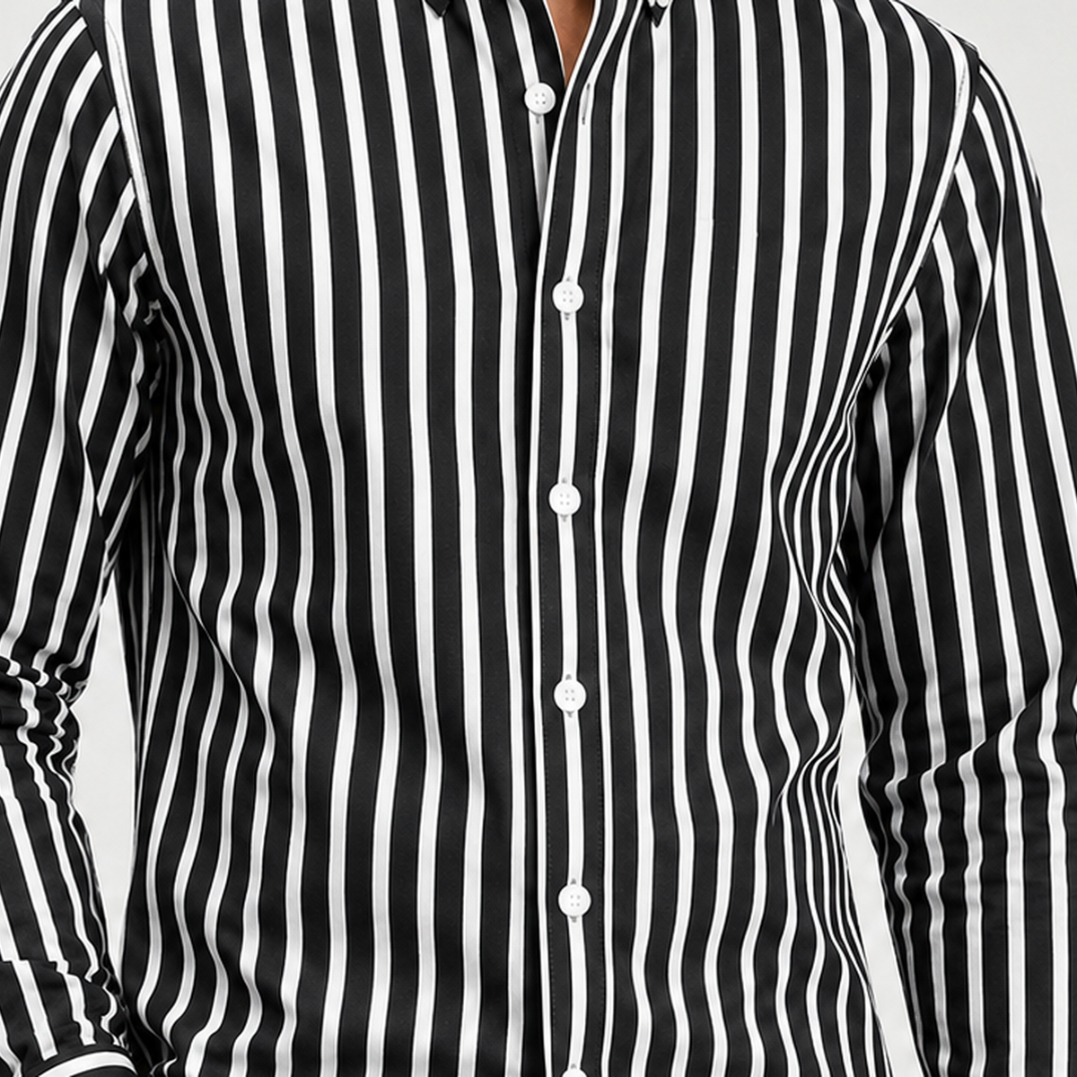 Hippolyte Striped Shirt - Lead Product Detail