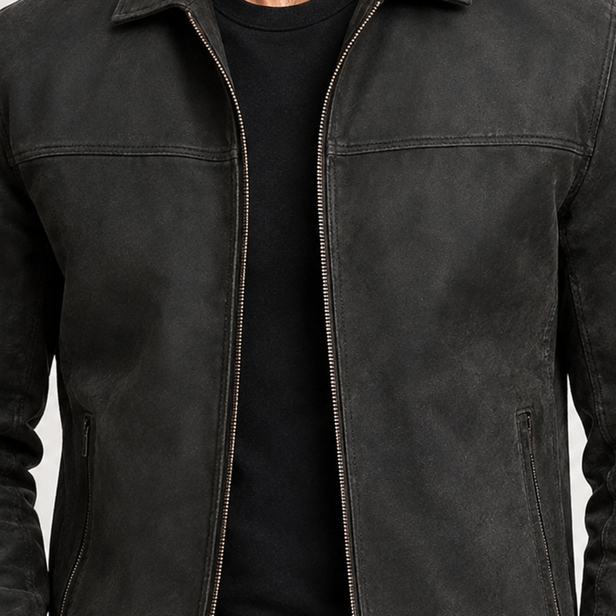 Gunnar Zip Jacket - Lead Product Detail