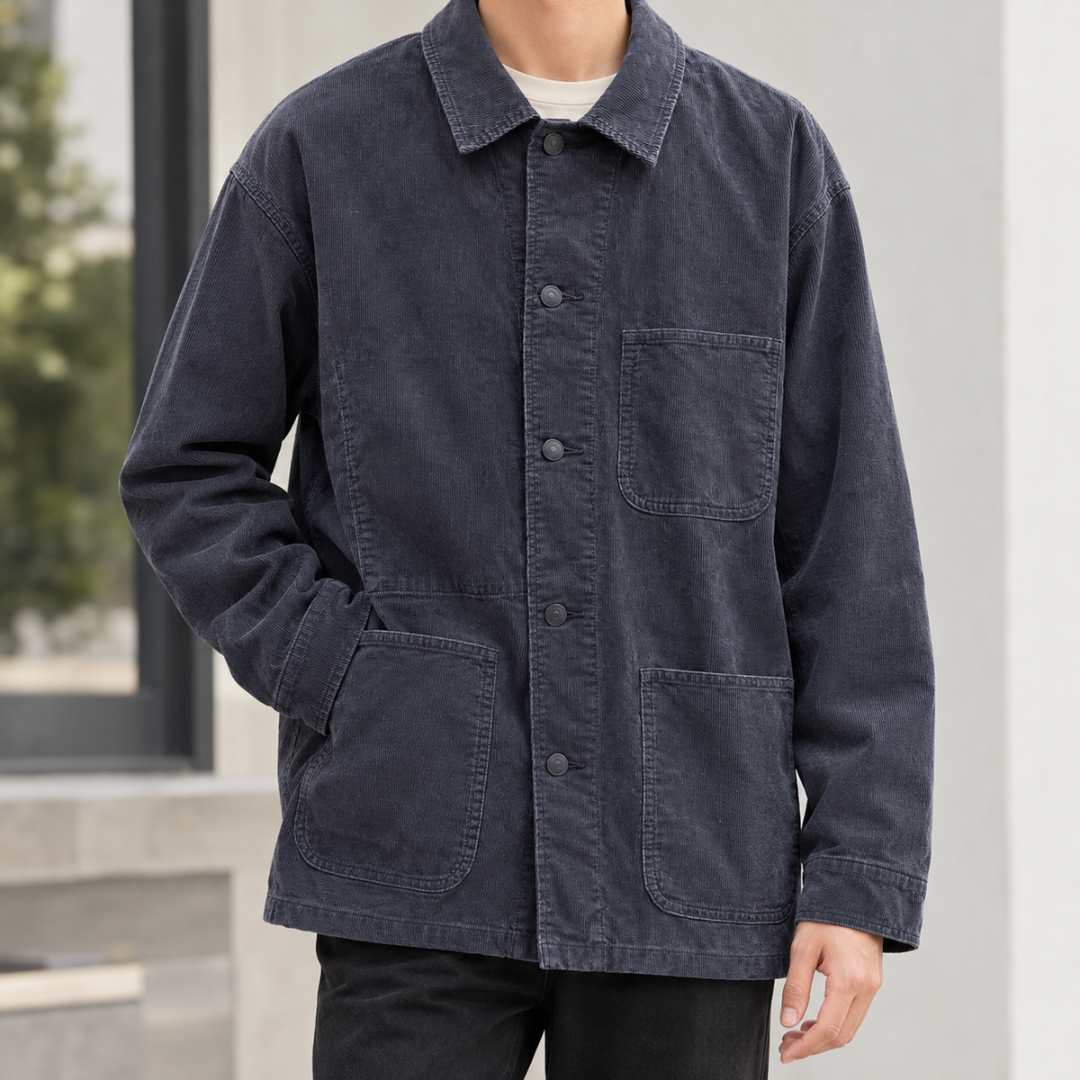 Jakob Utility Jacket - Dark Gray