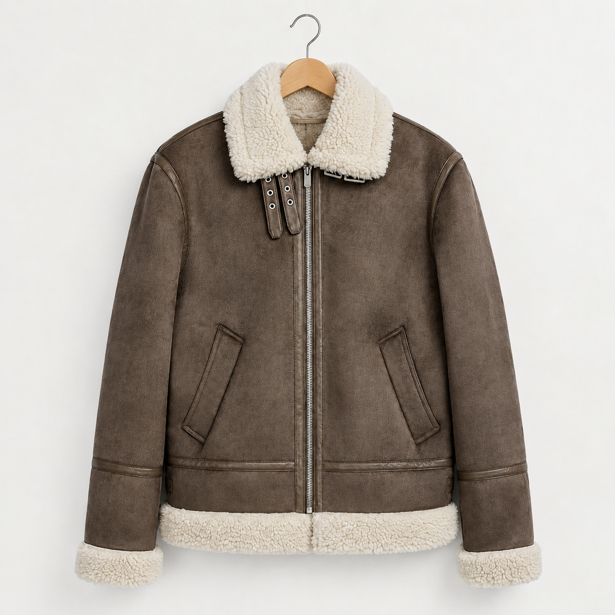 Vincent Aviator Jacket - Brown