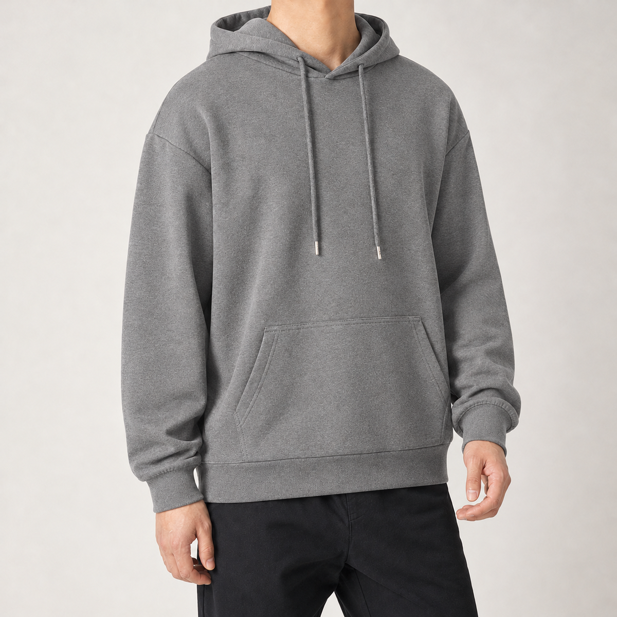 Theodore Relaxed Hoodie - Gray