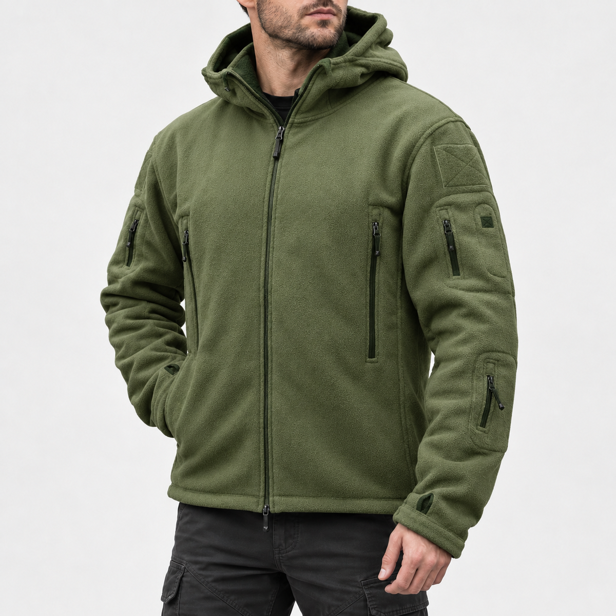 Ingimar Hooded Jacket - Military Green