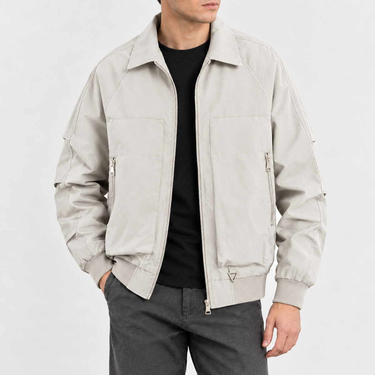 Alessandro Utility Jacket - Khaki
