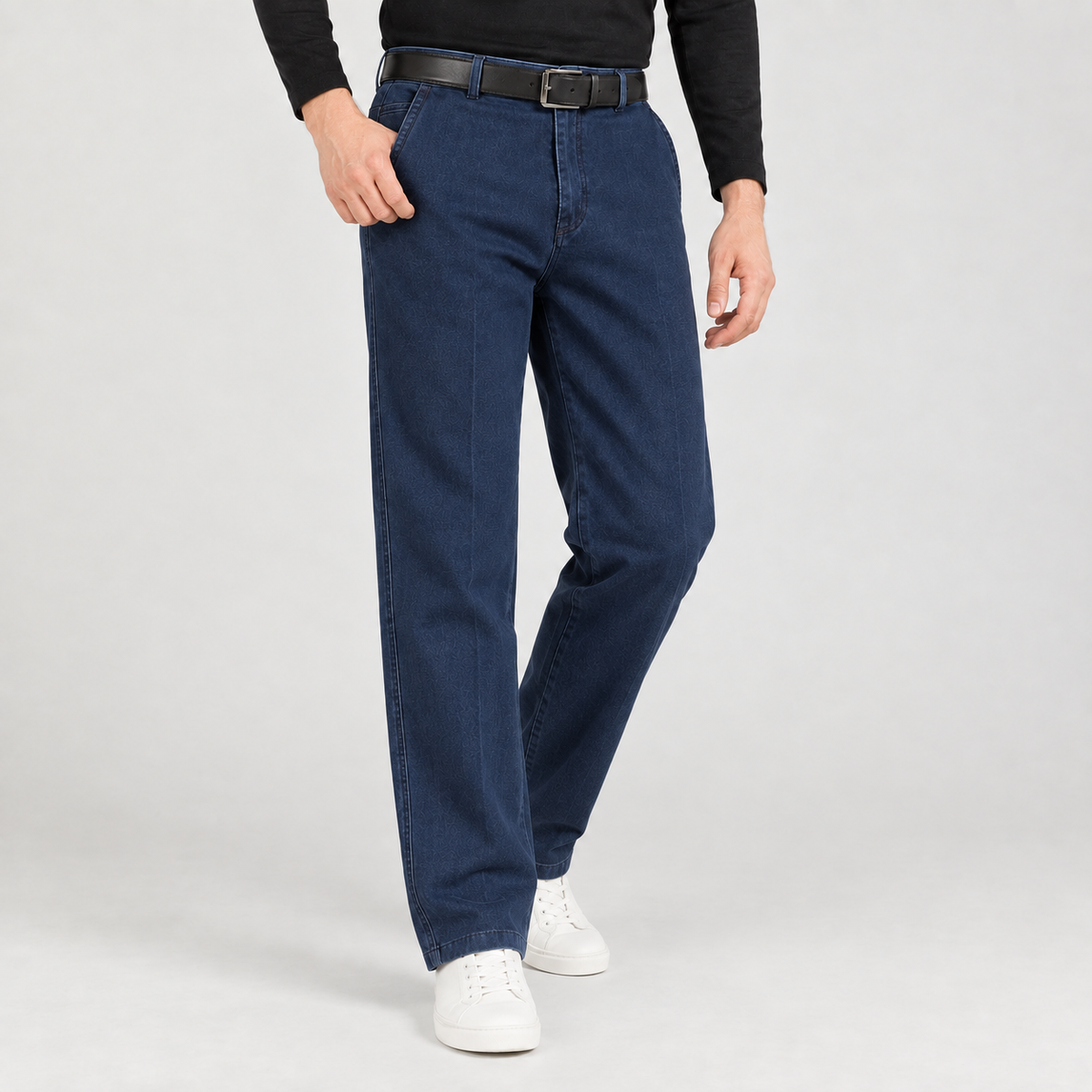 Duarte Straight Jeans - Dark Blue