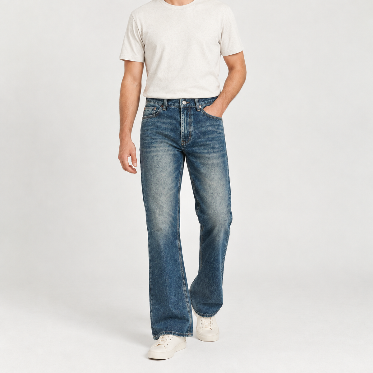 Vito Flared Jeans - Vintage Blue