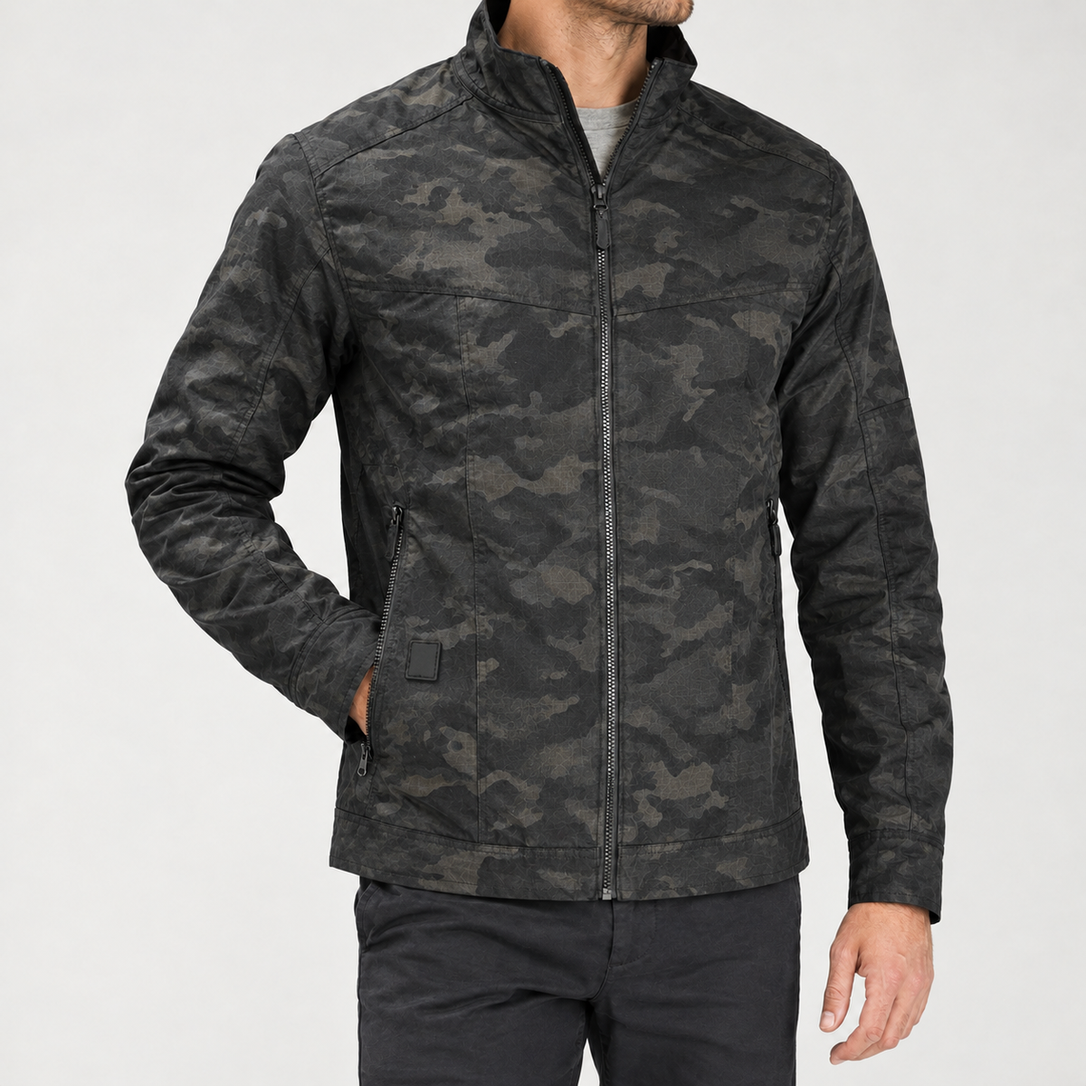 Ingvar Tactical Jacket - Dark Night Camouflage