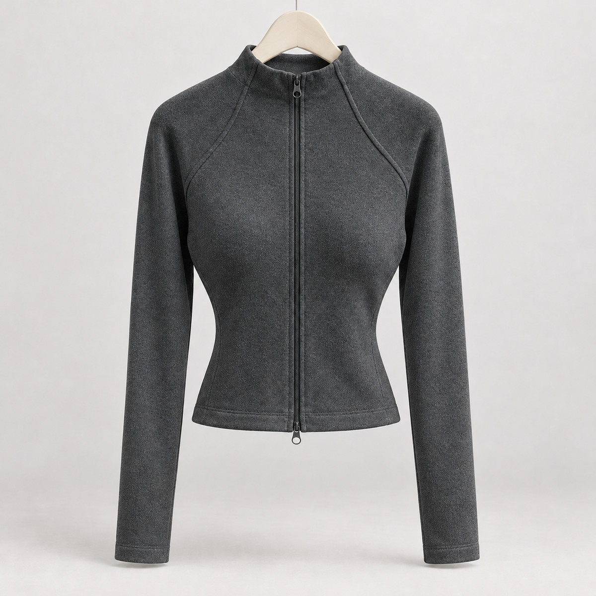 Hrund Double Zip Jacket - Dark Gray