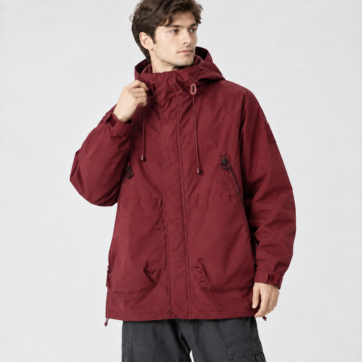 Harlan Utility Jacket - Red Phoenix