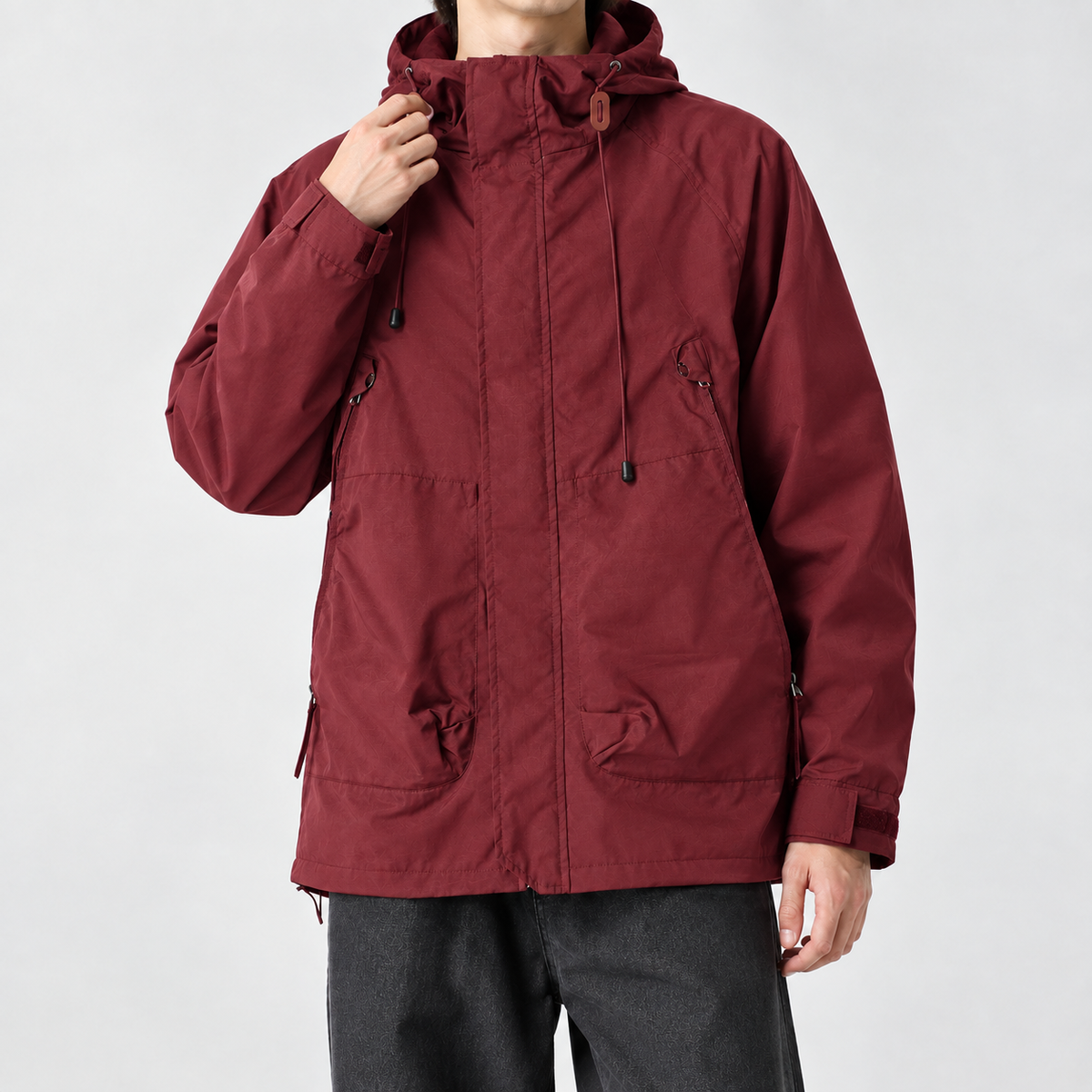 Harlan Utility Jacket - Red Phoenix