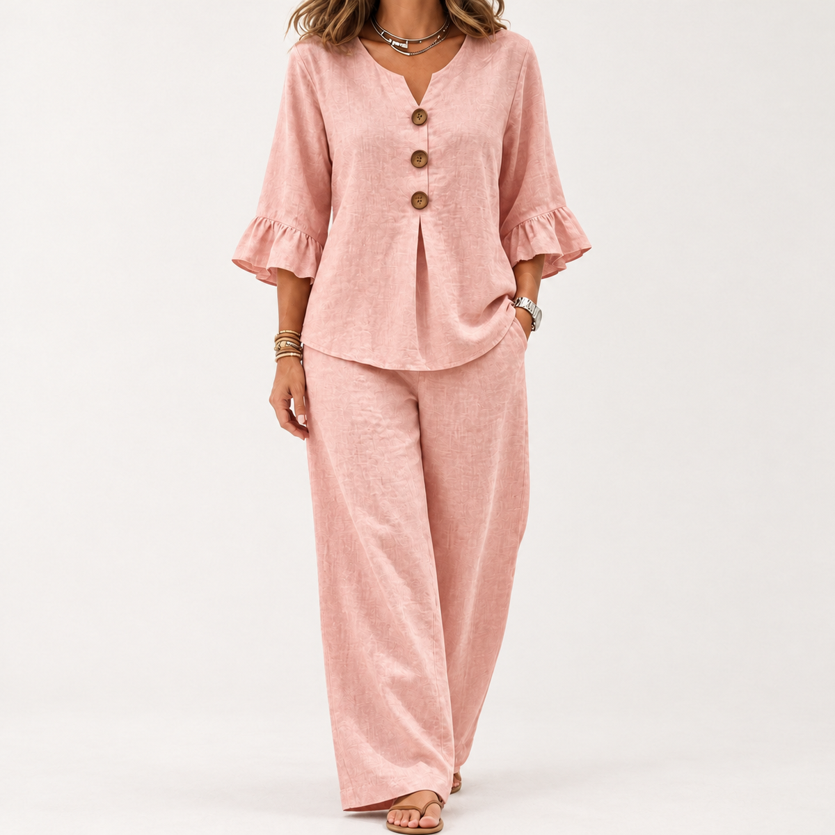 Sara Relaxed Set - Pink