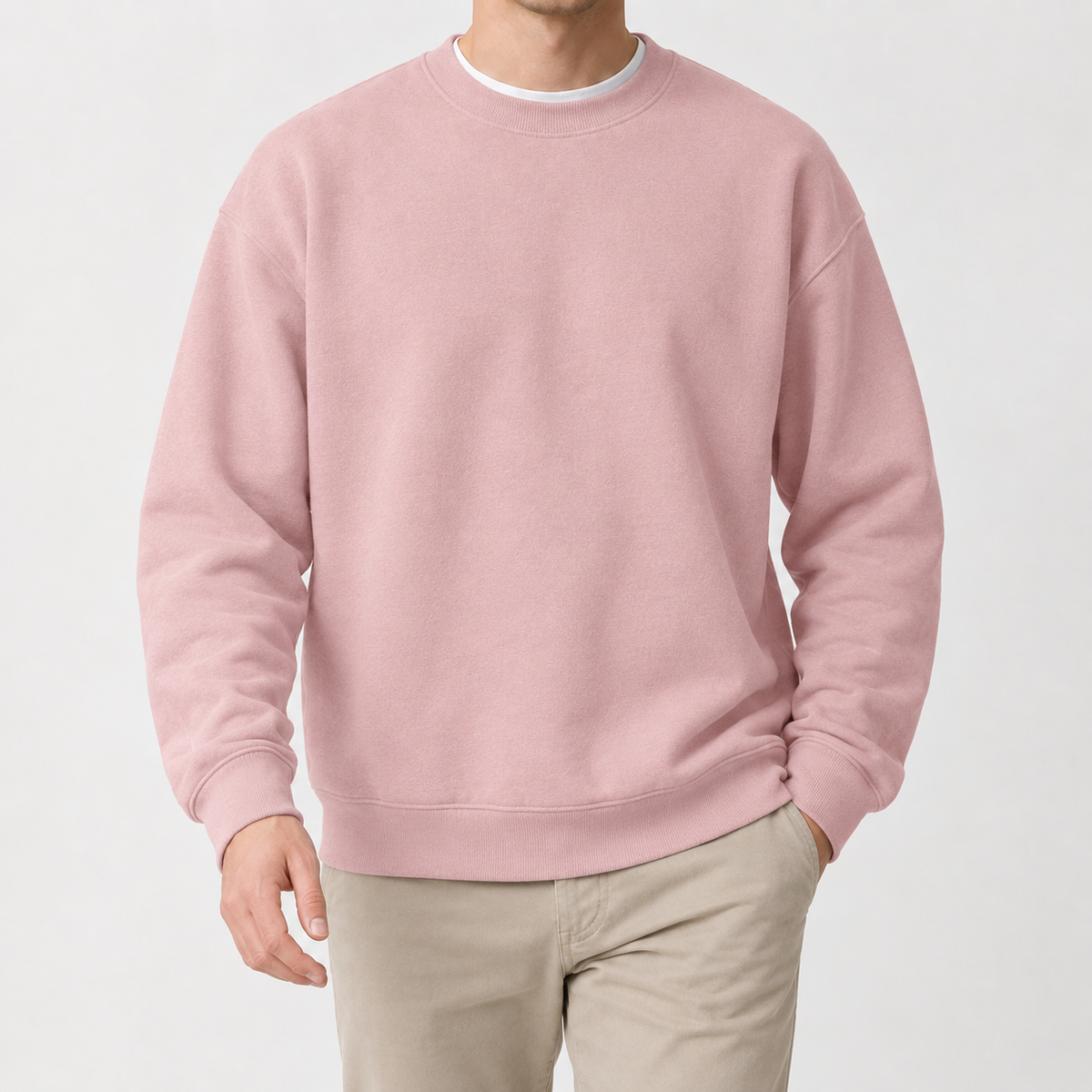 Pascal Crewneck Sweatshirt - Lotus Pink