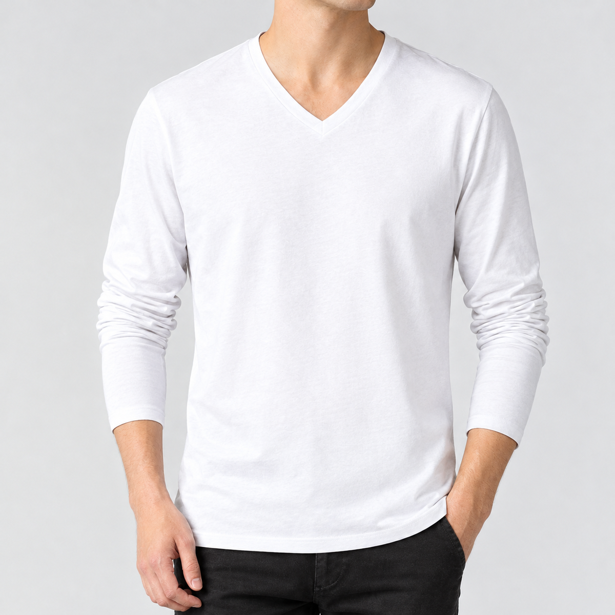 Gregers Cotton Tee - White