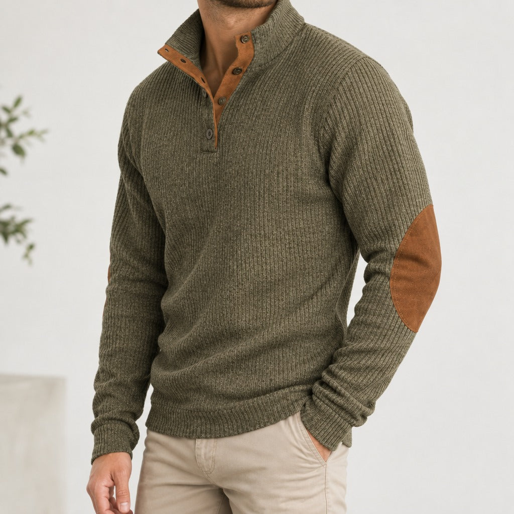 Carter Ribbed Sweater - Lead Product Detail