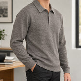 Ivan Ribbed Polo - Lead Product Detail