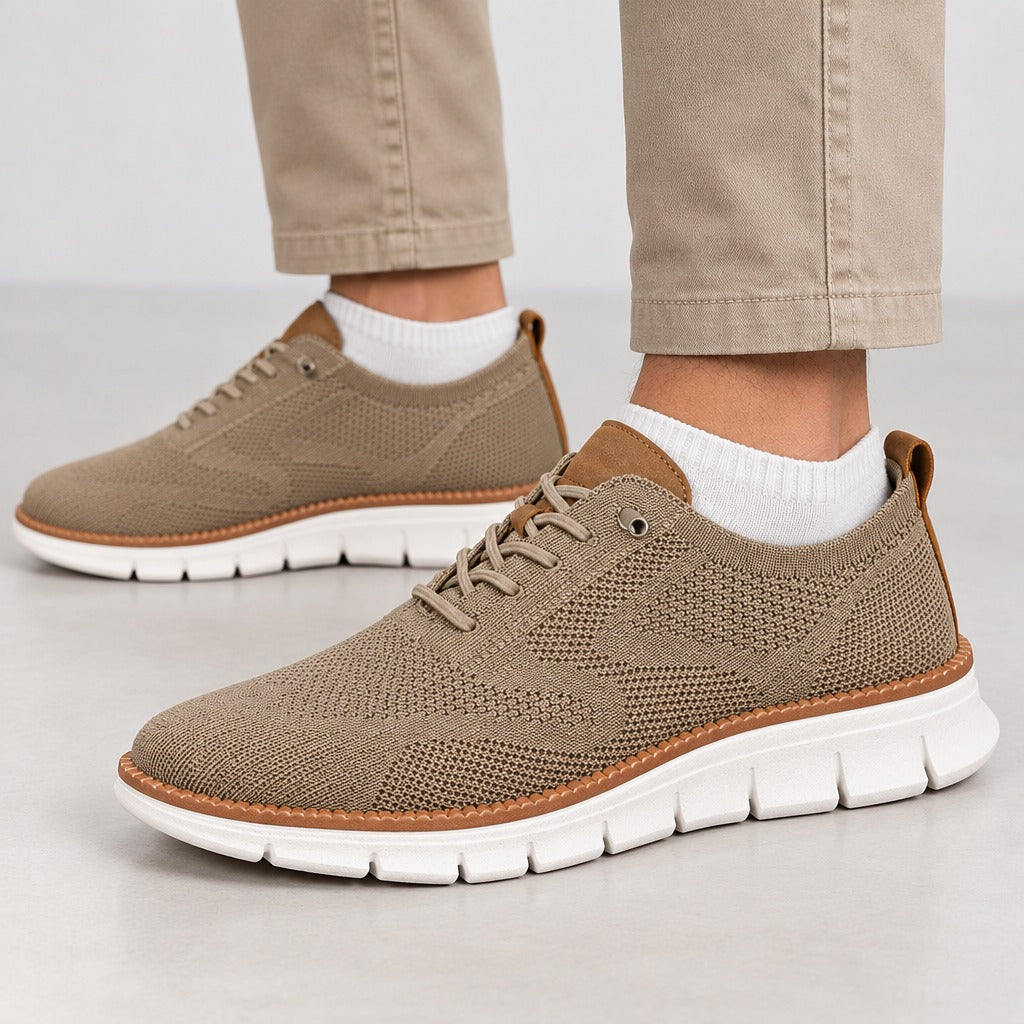 Alessi Knit Sneakers - Lead Product Detail