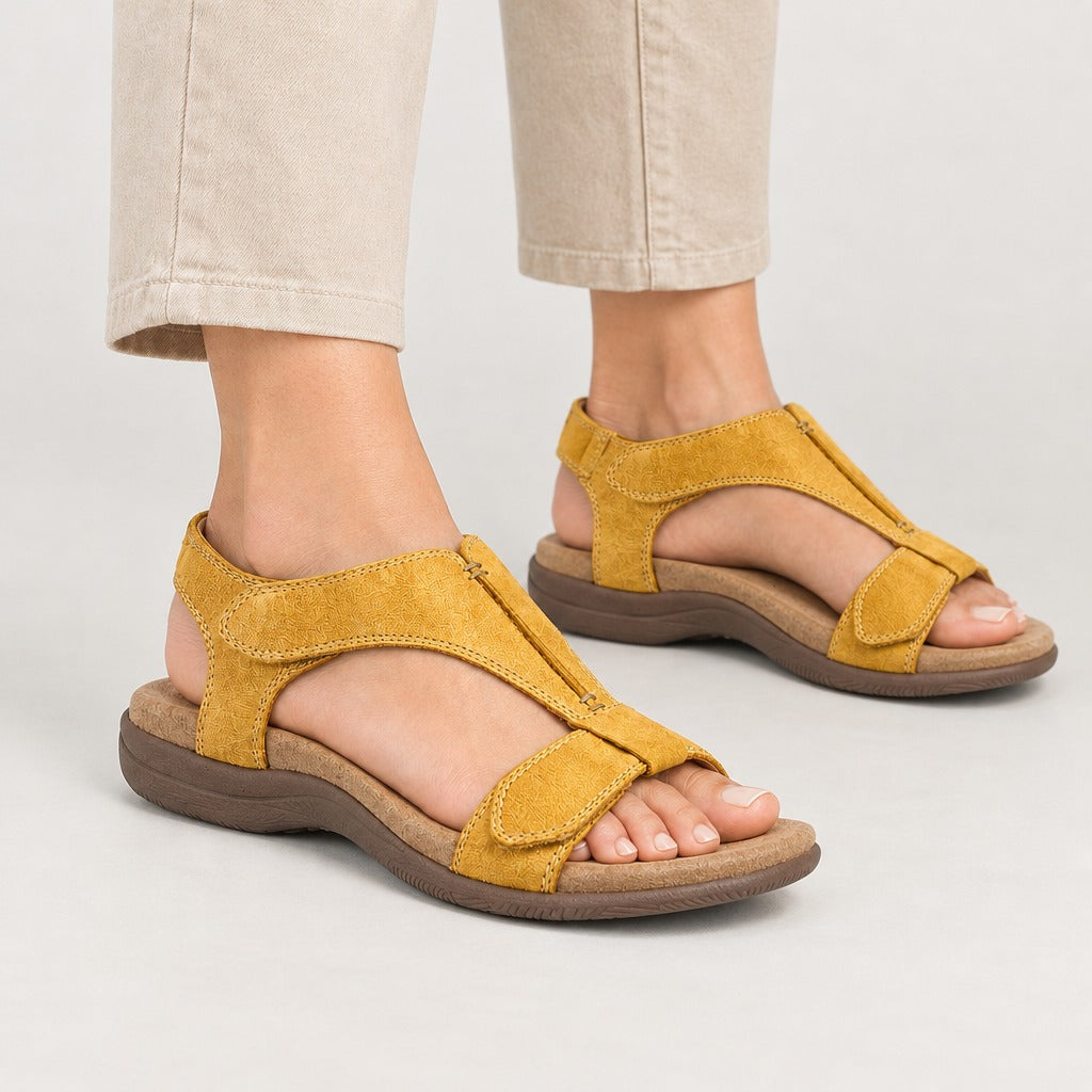 Carrera Wedge Sandals - Lead Product Detail