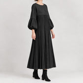 Cecily Pleated Midi Dress