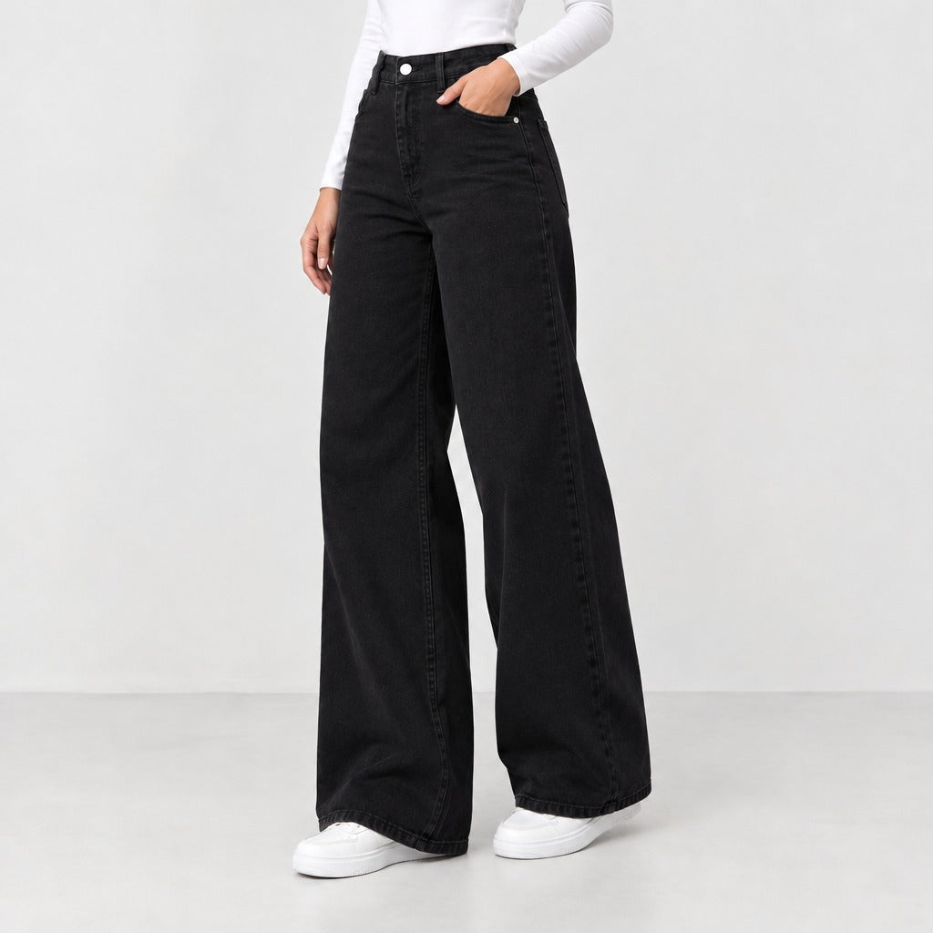Daphne Wide Leg Jeans - Lead Product Detail