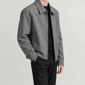 Gerard Boxy Jacket - Lead Product Detail