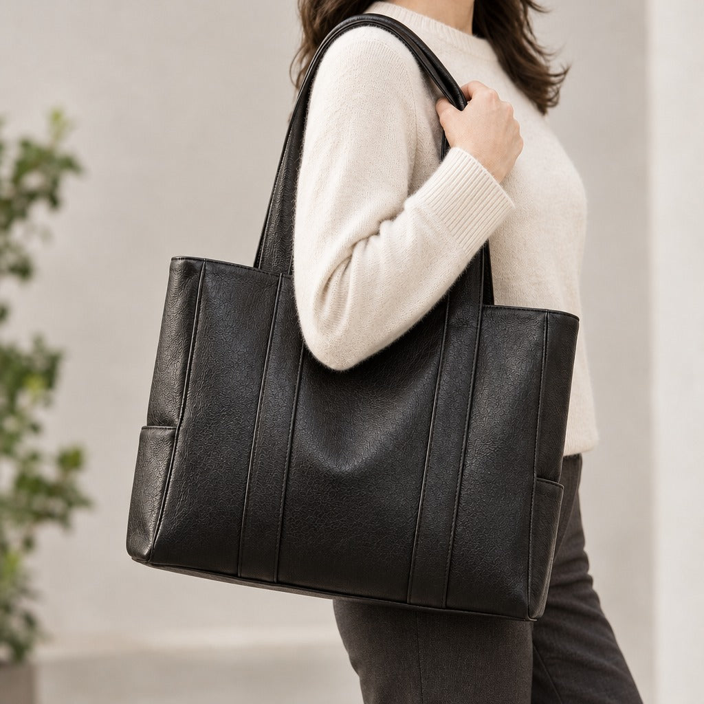 Sanna Paneled Tote Bag - Lead Product Detail