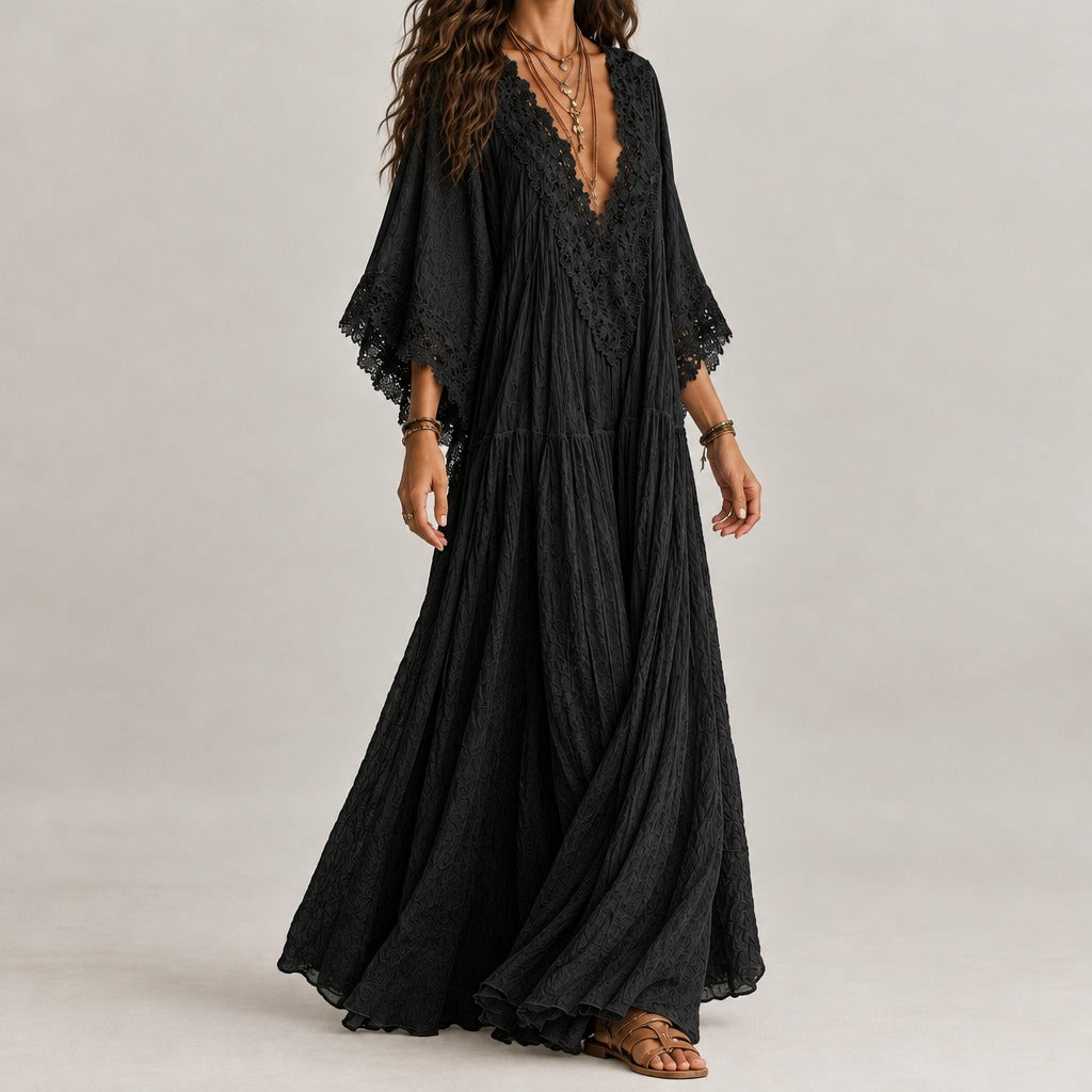 Stella Lace Maxi Dress - Lead Product Detail