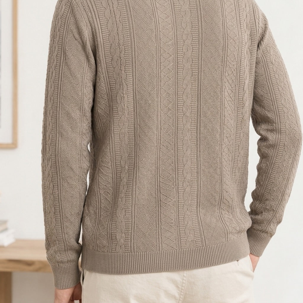 Honore Cable Knit Sweater - Lead Product Detail
