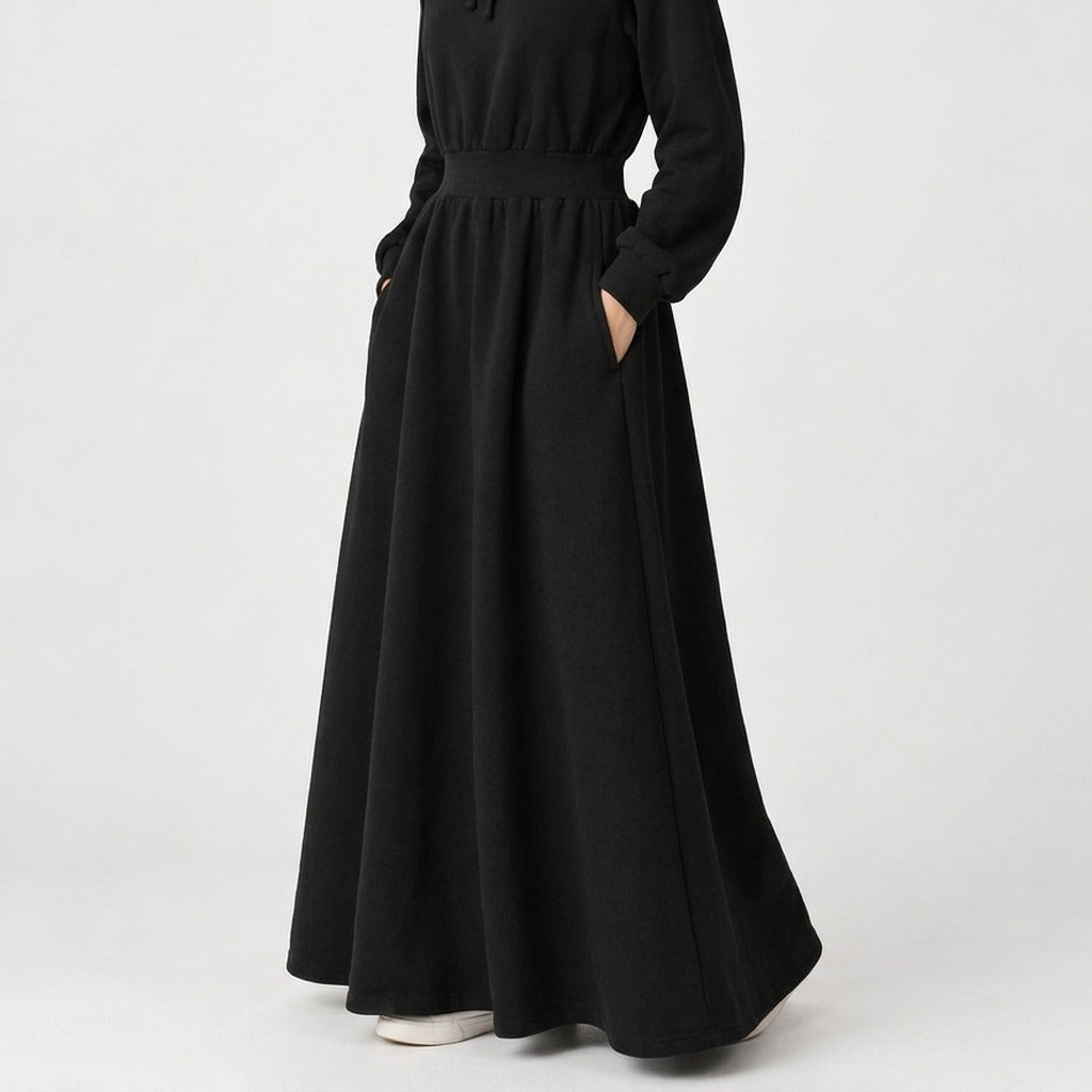 Alina Hooded Maxi Dress - Lead Product Detail