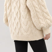 Ida Cable Knit Sweater - Lead Product Detail