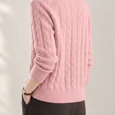 Julia Cable Knit Cardigan - Lead Product Detail
