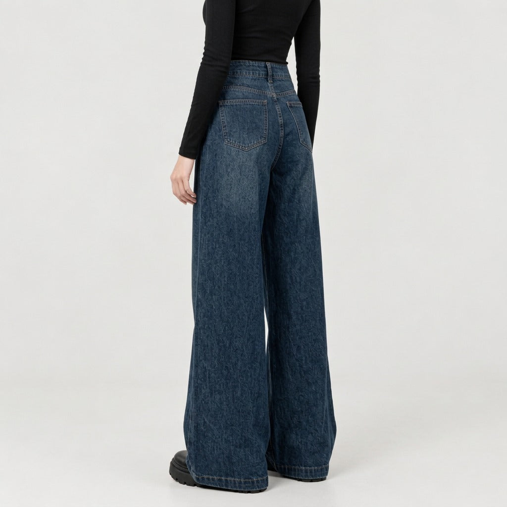 Leonora Wide Leg Jeans - Lead Product Detail