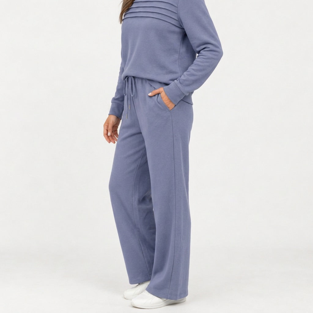 Marcella Pleated Lounge Set - Lead Product Detail