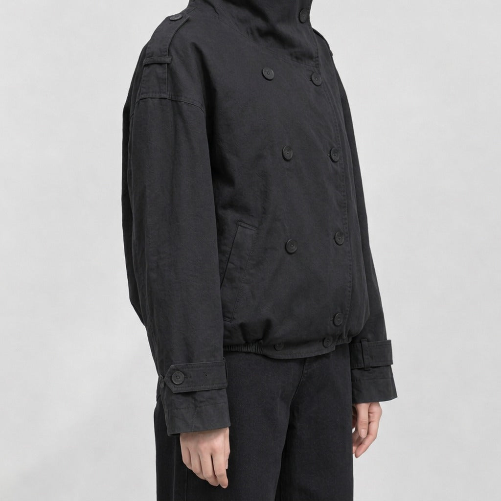 Paola Stand Collar Jacket - Lead Product Detail