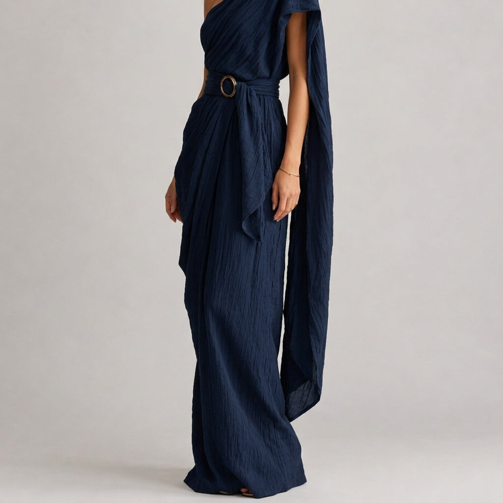 Silvia One Shoulder Dress - Lead Product Detail