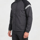 Rasmus Hooded Windbreaker Jacket - Lead Product Detail