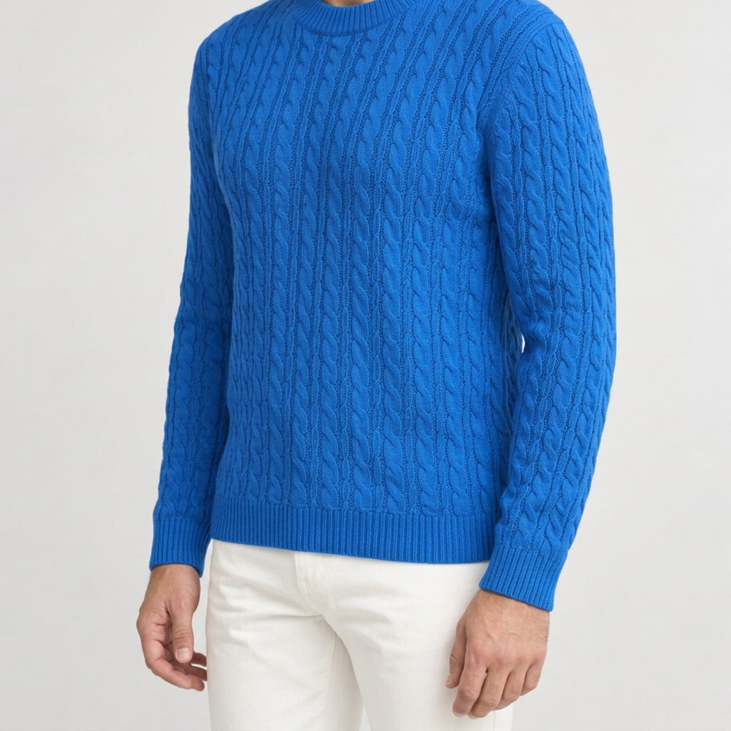 Salvador Cable Knit Sweater - Lead Product Detail