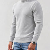 Saverio Turtleneck Sweater - Lead Product Detail