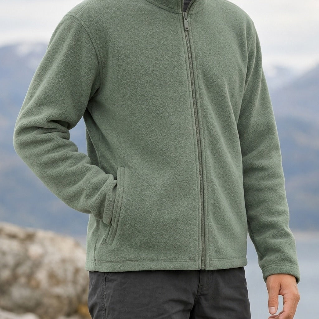 Alec Fleece Jacket - Lead Product Detail