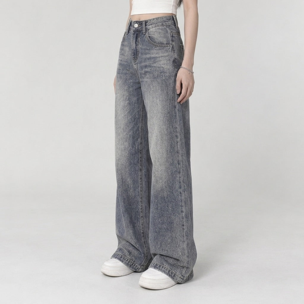 Luz Wide Leg Jeans - Lead Product Detail