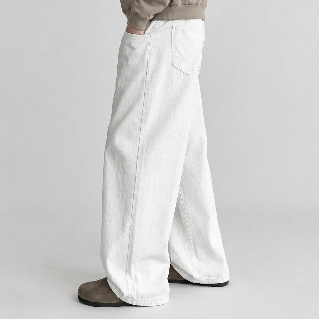 Christopher Wide Leg Jeans - Lead Product Detail