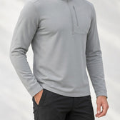 Eugene Half Zip Top - Lead Product Detail