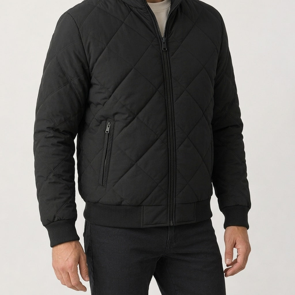 Gavin Quilted Jacket - Lead Product Detail