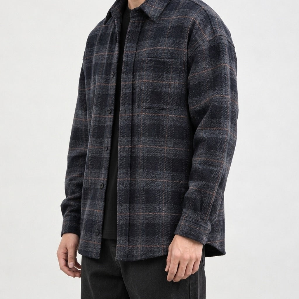 Henry Plaid Overshirt - Lead Product Detail