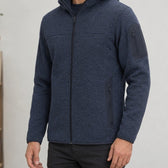 Horatio Hooded Zip Jacket - Lead Product Detail