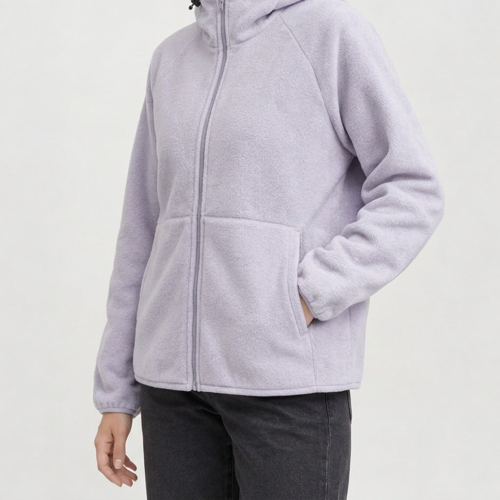 Rosanne Hooded Fleece Jacket - Lead Product Detail