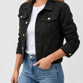 Agnethe Denim Jacket - Lead Product Detail