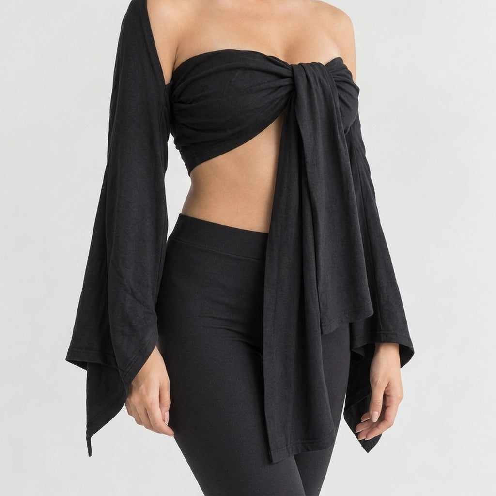 Allegretta Tie Front Top - Lead Product Detail